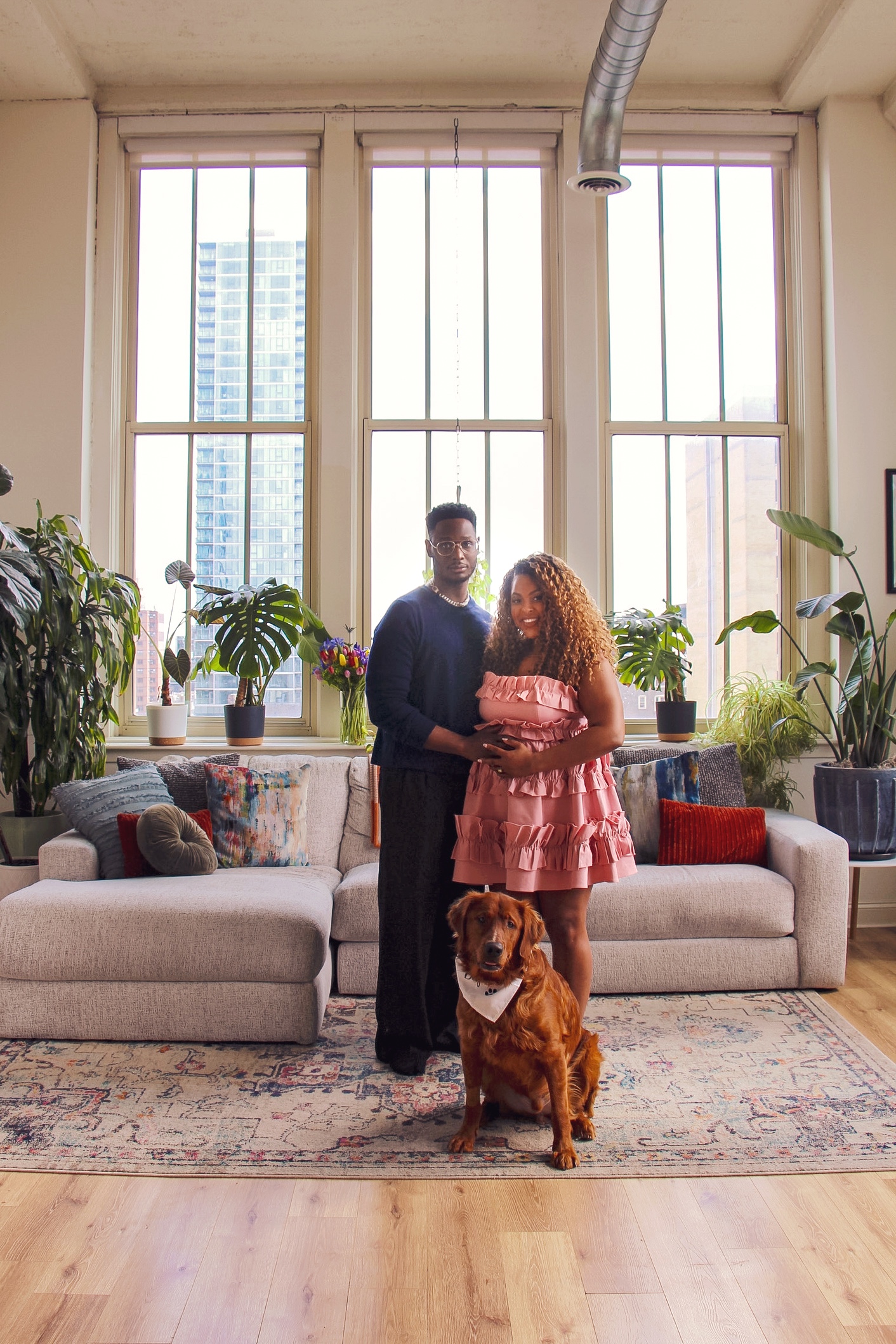 Brandon, Jasmine, and Cooper